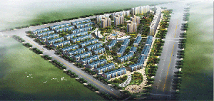 洛陽市蘋果園小區(qū)詳細規(guī)劃-效果圖